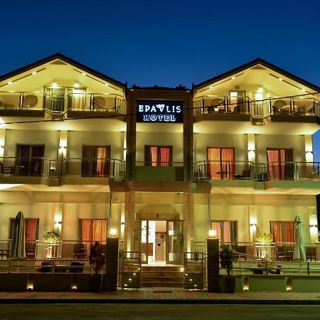 Hotel Epavlis Eleftheriadi Paralía エクステリア 写真